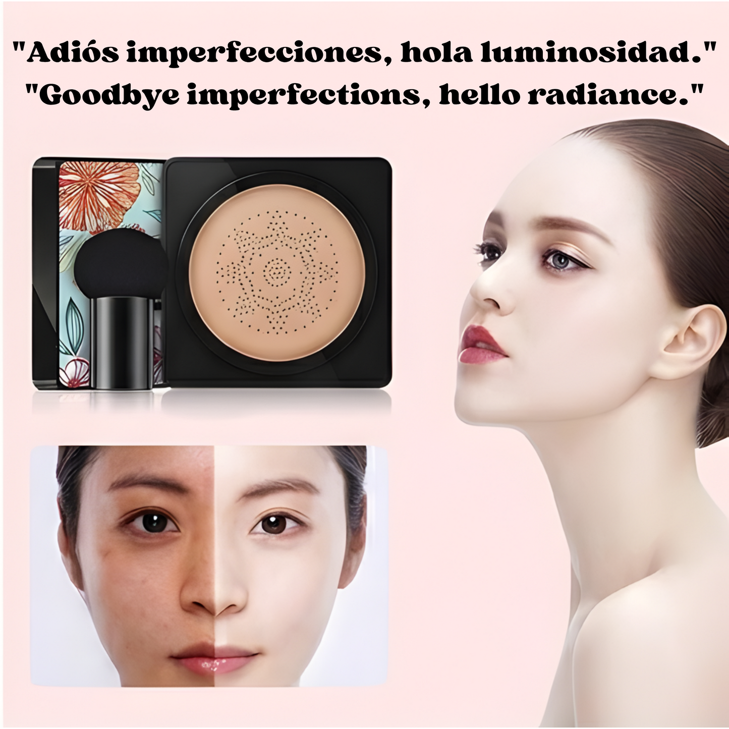 Beauty Linasi® Clear Cover – CC Cream con Air Cushion & Hidratación Profunda